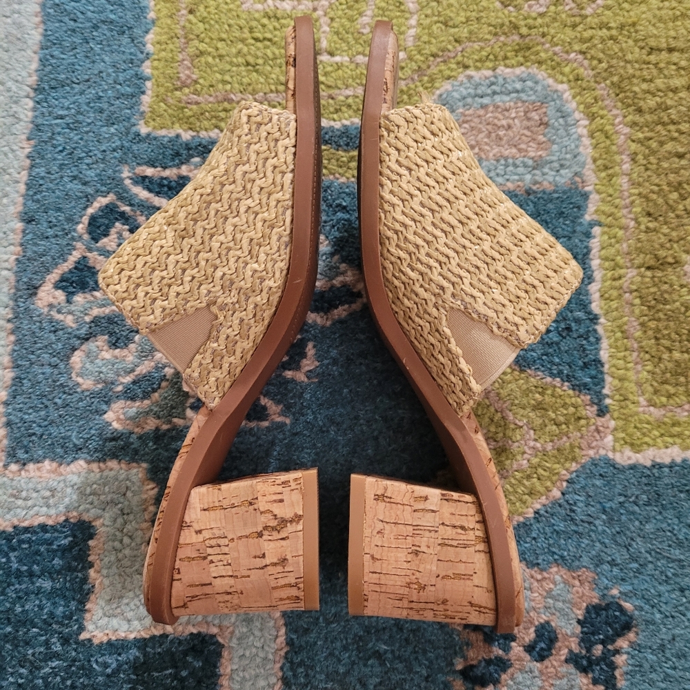 Tan Woven Women’s Sandals
